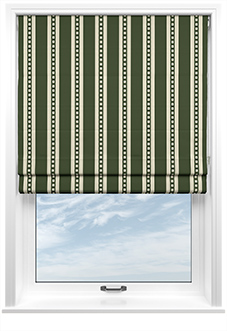 The British Stripe Co. Edgar, Chilterns No.1 - Roman Blind